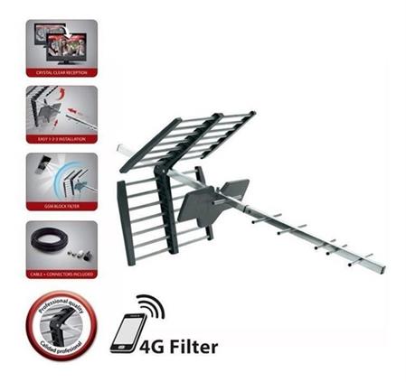 ANTENA SV9453 EXTERIOR 28DB 10 MTS